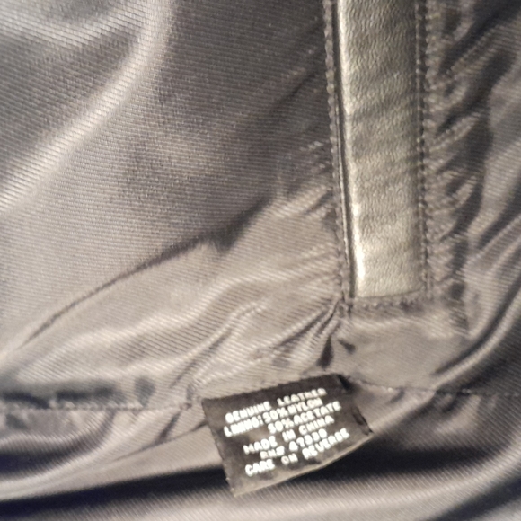 Men's Black Leather Jacket 🖤 - Picture 6 of 6